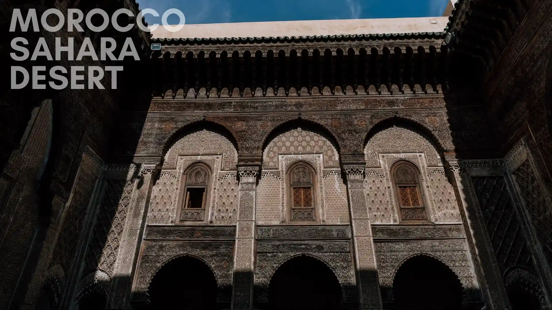 old building in Marrakech during our visit of 4 day morocco sahara desert trip